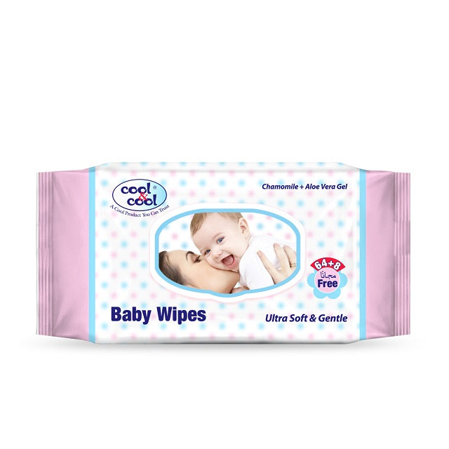 Baby Wipes (64 + 8)'s