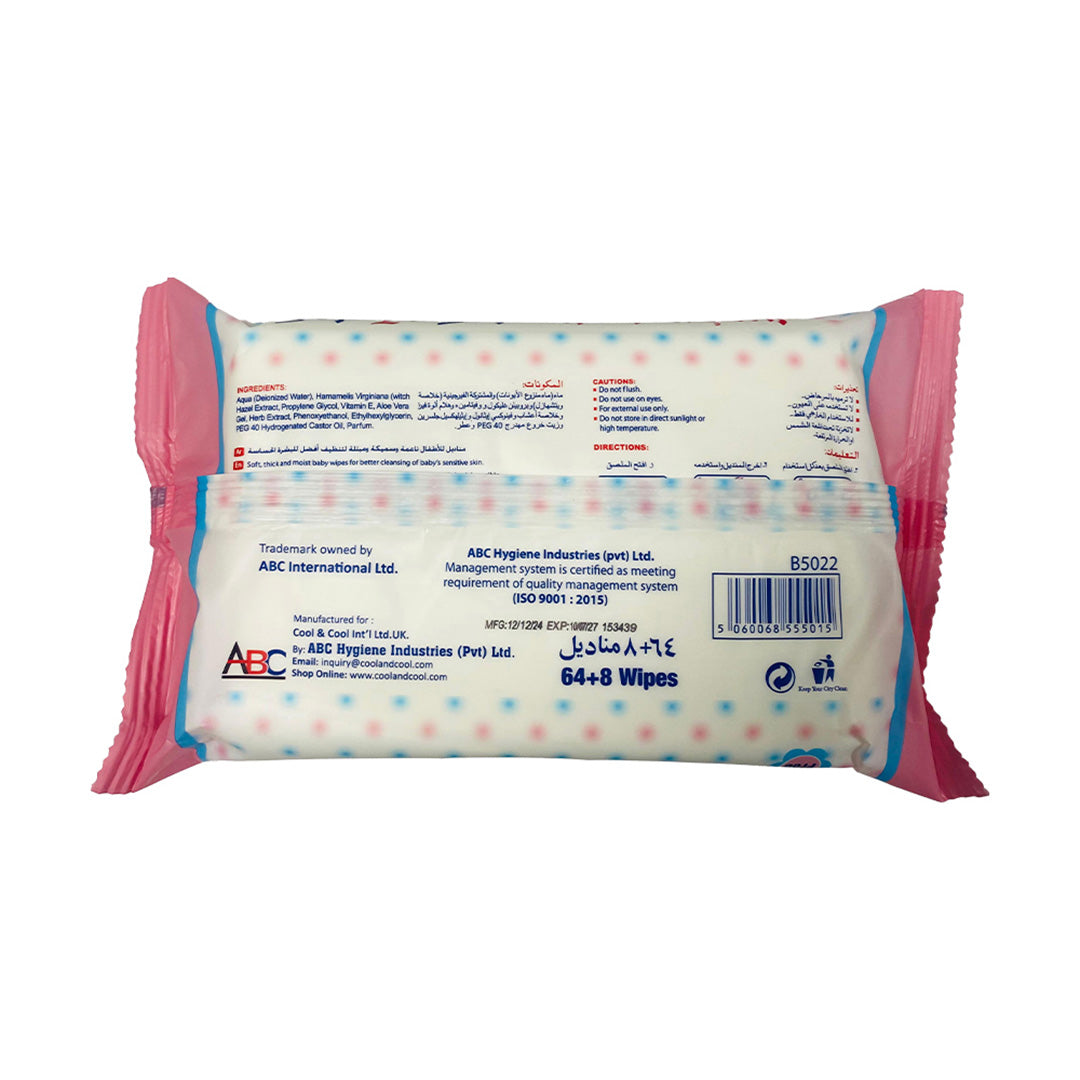 Baby Wipes (64 + 8)'s