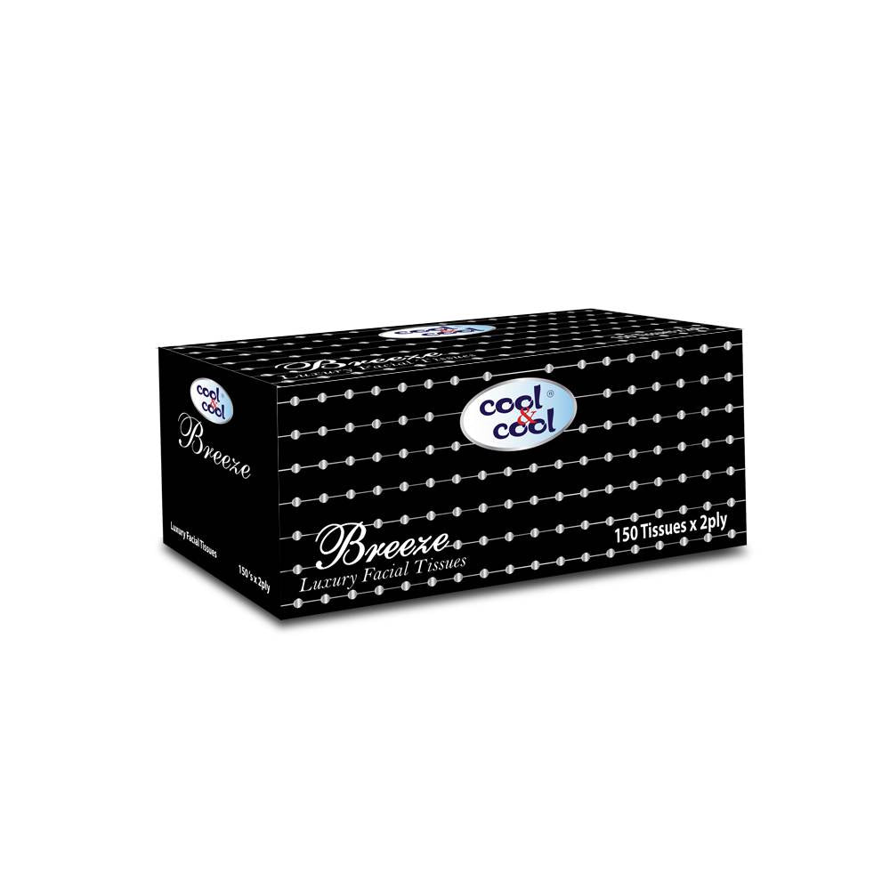 Breeze Facial Tissues Pop Up 150's