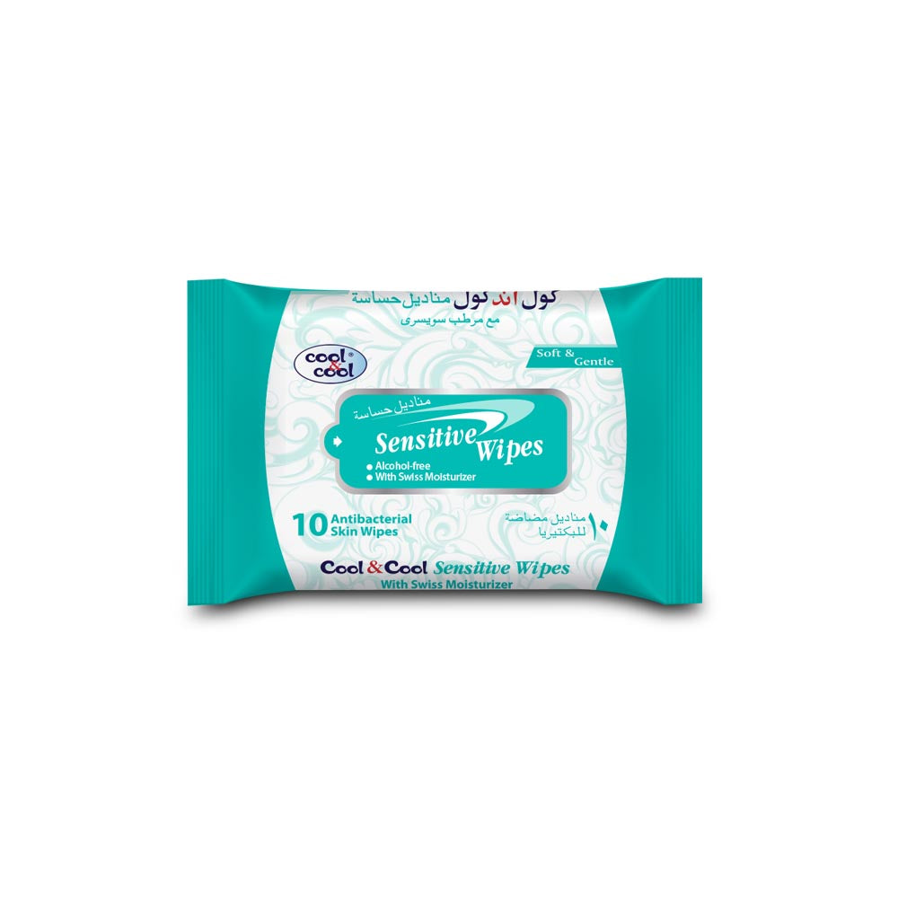 Sensitive Wipes 10's