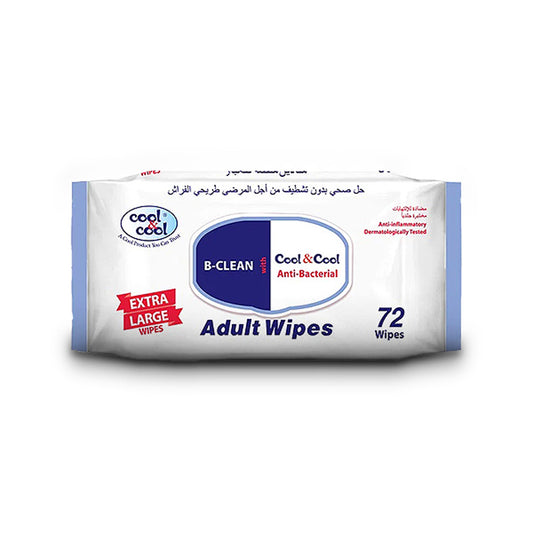 Adult Wipes 72's