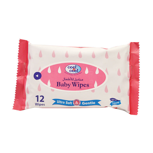 Baby Wipes 12's Travel Pack