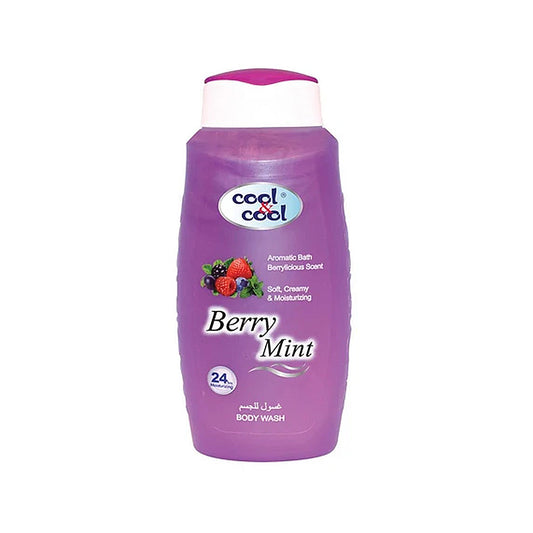 Cool & Cool Shower Gel 500ml Berry Mint