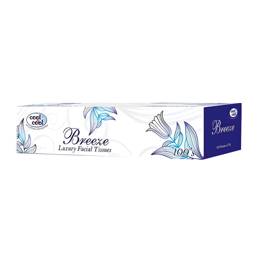 Breeze Facial Tissues 100's x 2 Ply
