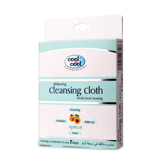 Facial Cleansing Whitening Cloths Apricot 4's