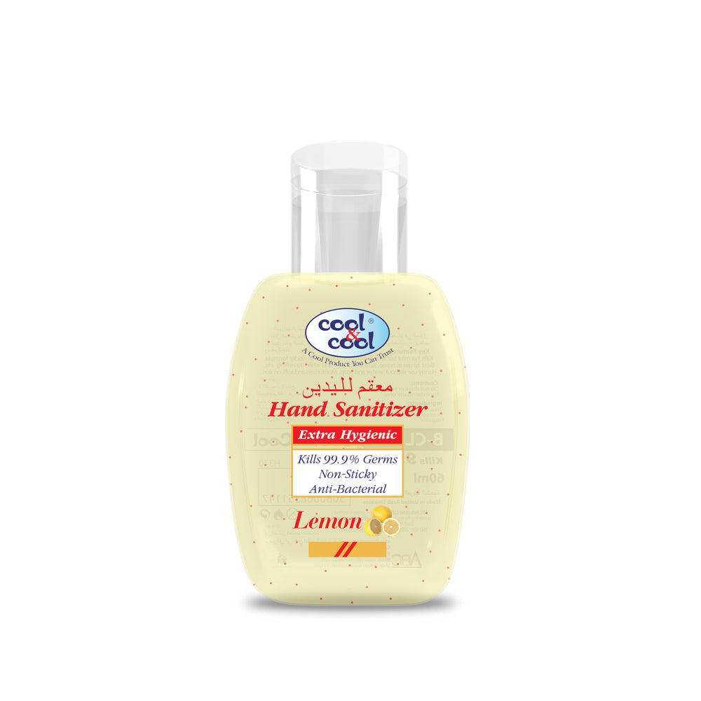 Lemon Hand Sanitizer Gel 60ml