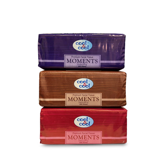 Moments Soft Pack Tissues 600's