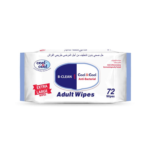 Adult Wipes 72's