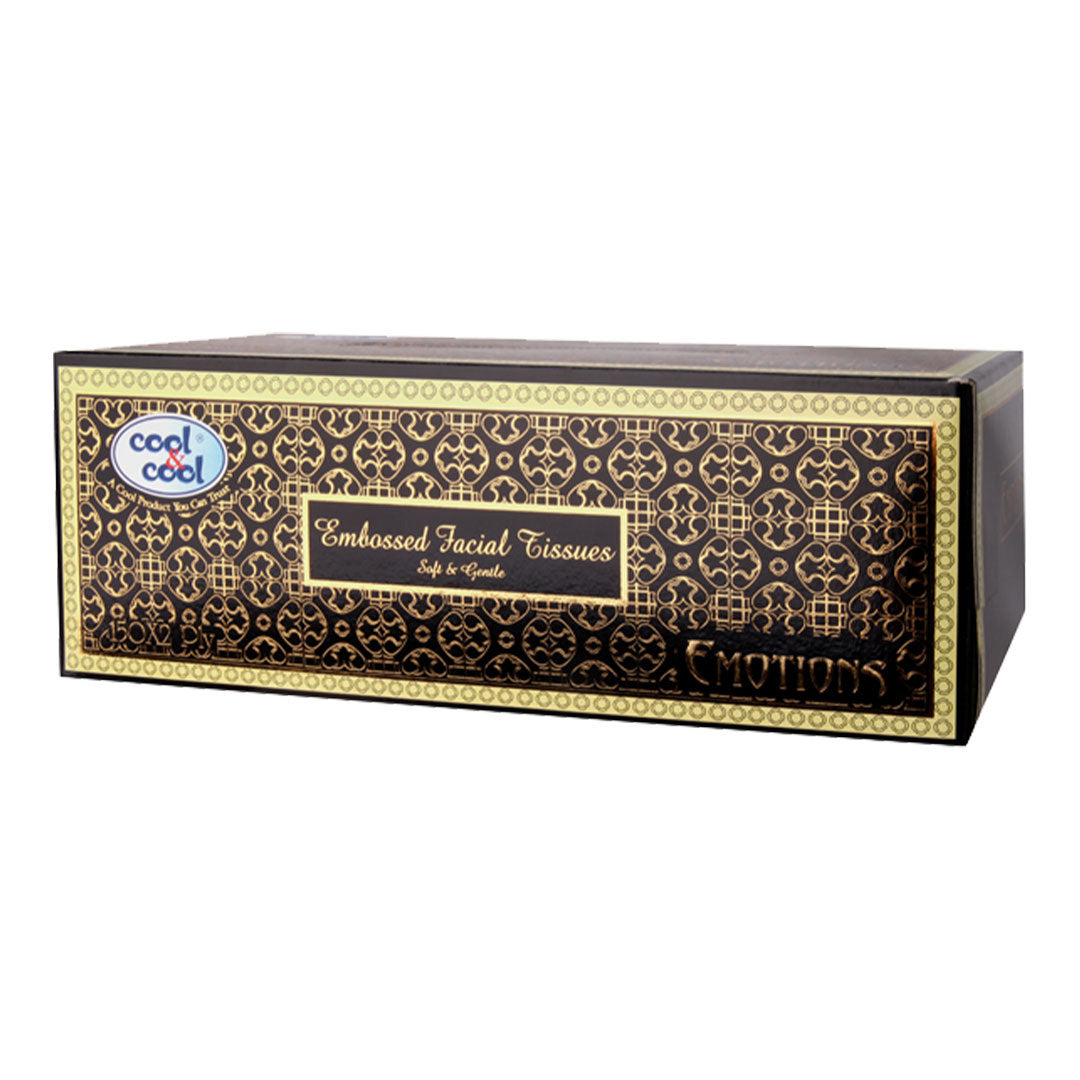Embossed Facial Tissues / Emotions 150's