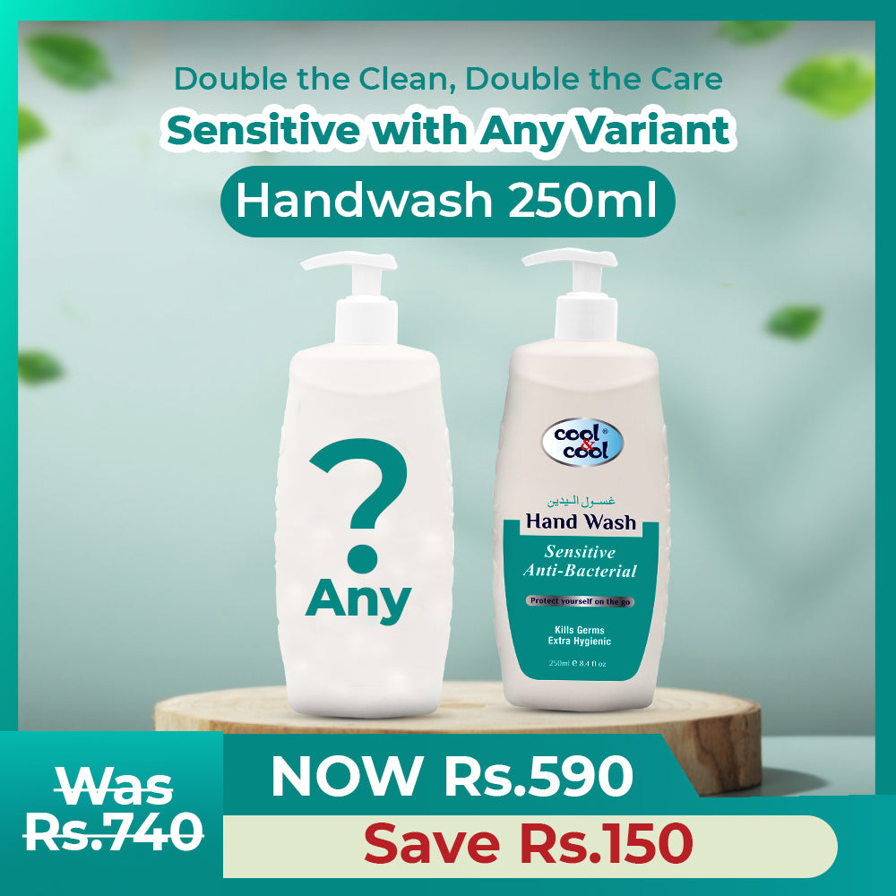 Sensitive with Any Variant combo (Handwash 250ml)