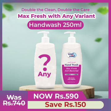 Max Fresh with Any Variant combo (Handwash 250ml)