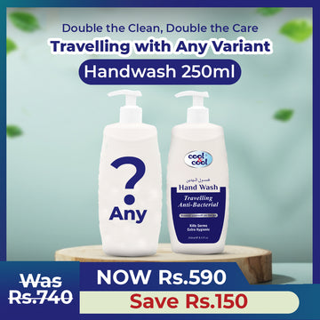 Travelling with Any Variant combo (Handwash 250ml)