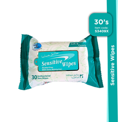 Sensitive Wipes 30's