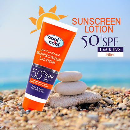 C&C Sunscreen Lotion SPF 50+ (100ml)